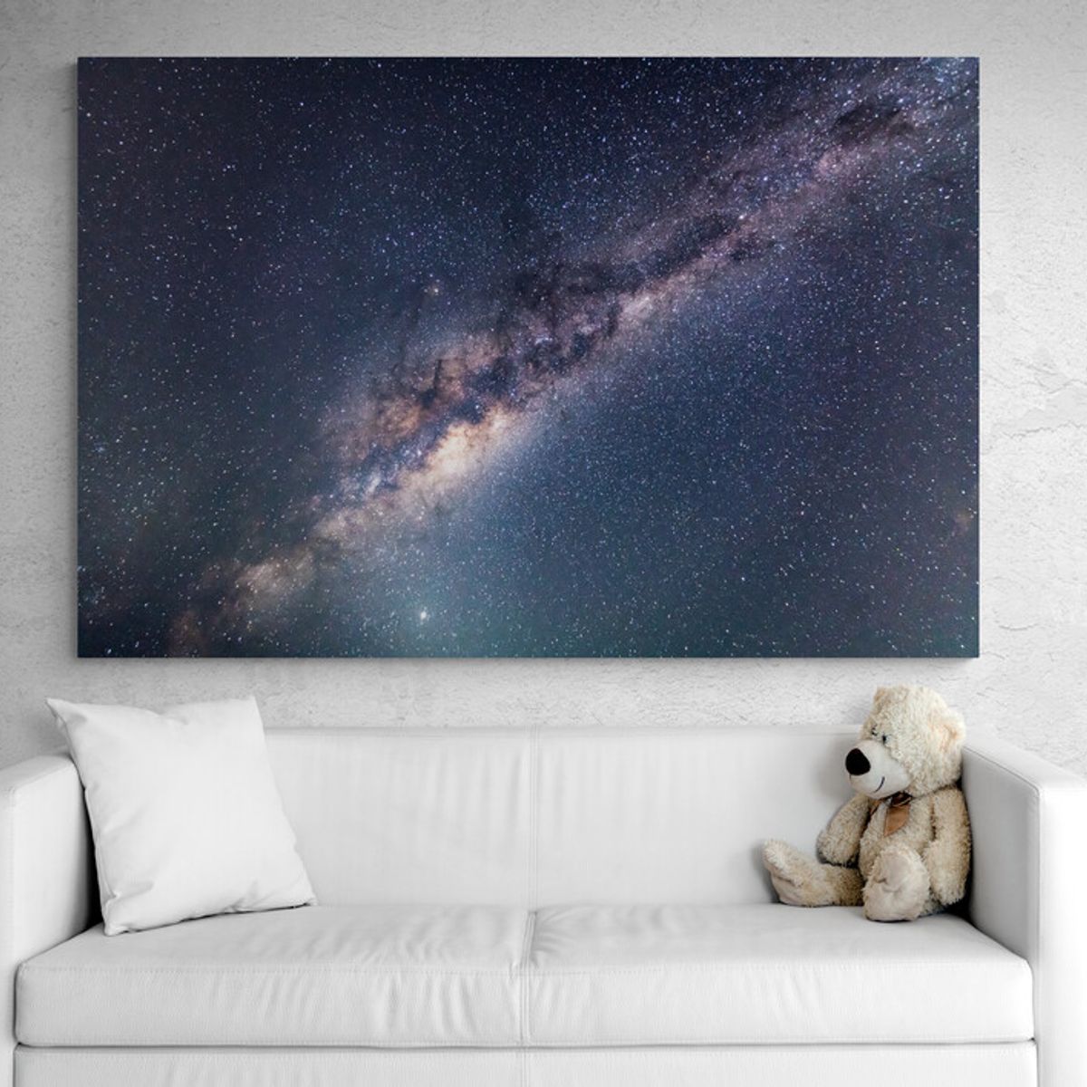 TAYRONA STORE - Cuadro En Lienzo Para La Sala Via Lactea 063 150x100cm