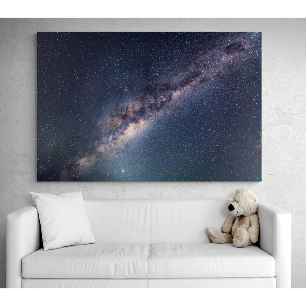TAYRONA STORE - Cuadro En Lienzo Para La Sala Via Lactea 063 150x100cm