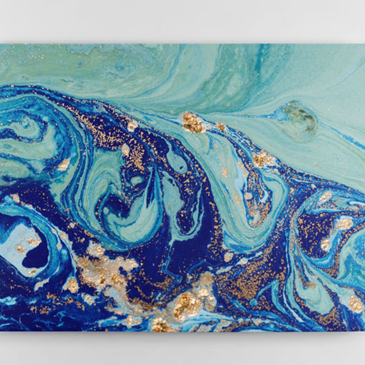 TAYRONA STORE - Cuadro En Lienzo Para La Sala Pintura Abstracta 59 135x100cm