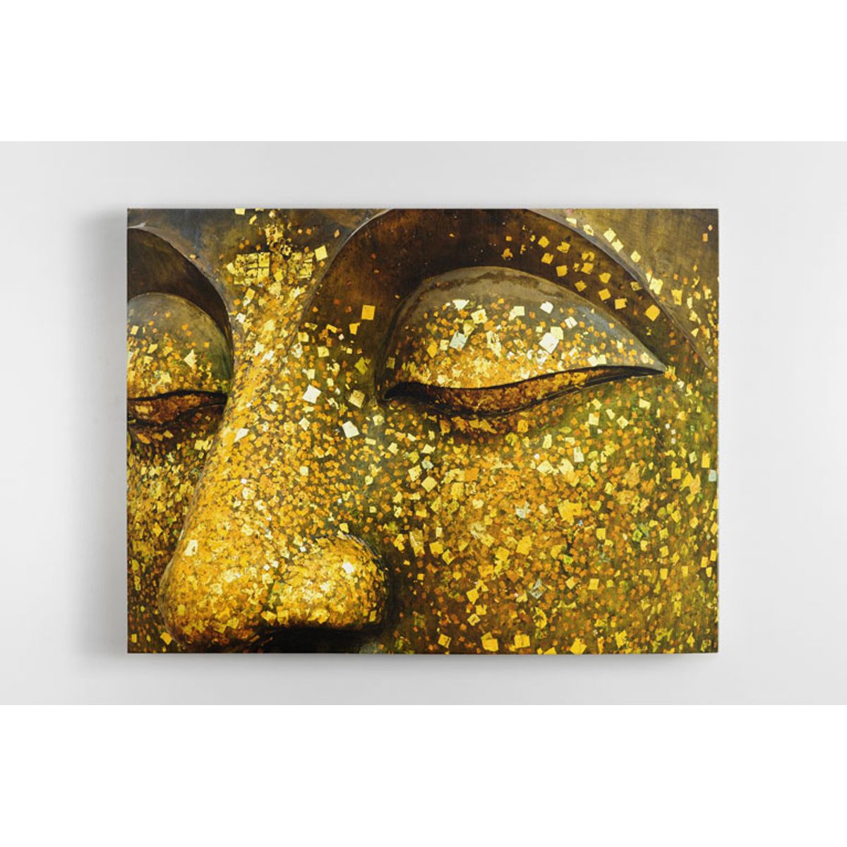 TAYRONA STORE - Cuadro En Lienzo Para La Sala Budda 37 50x40cm.