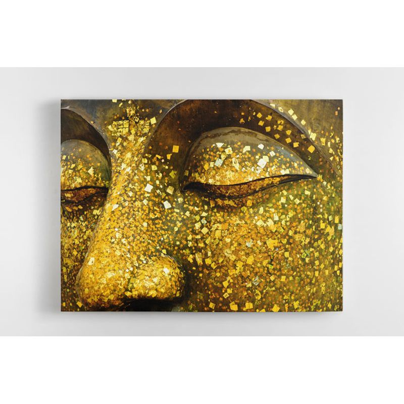 TAYRONA STORE - Cuadro En Lienzo Para La Sala Budda 37 100x80cm