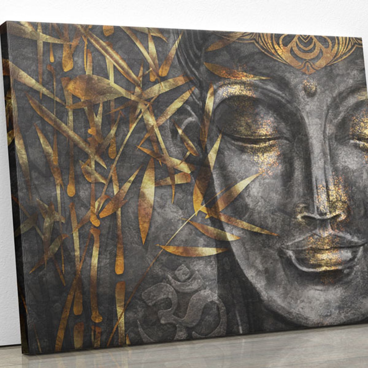 TAYRONA STORE - Cuadro En Lienzo Para La Sala Budda 55 150x120cm