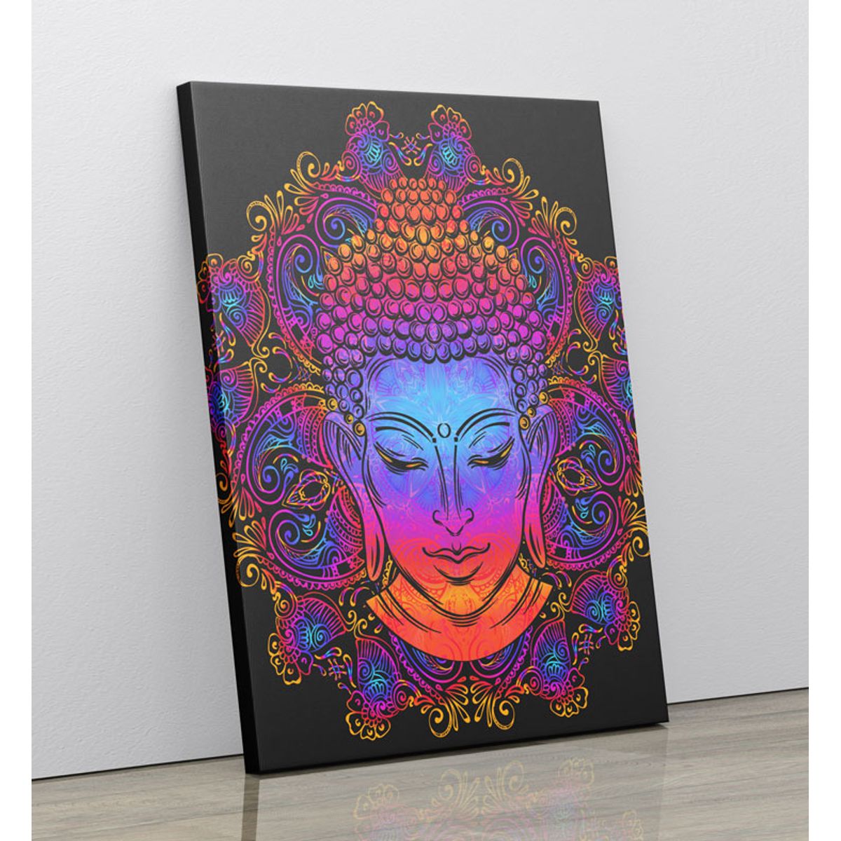 TAYRONA STORE - Cuadro En Lienzo Para La Sala Budda 60 60x80cm