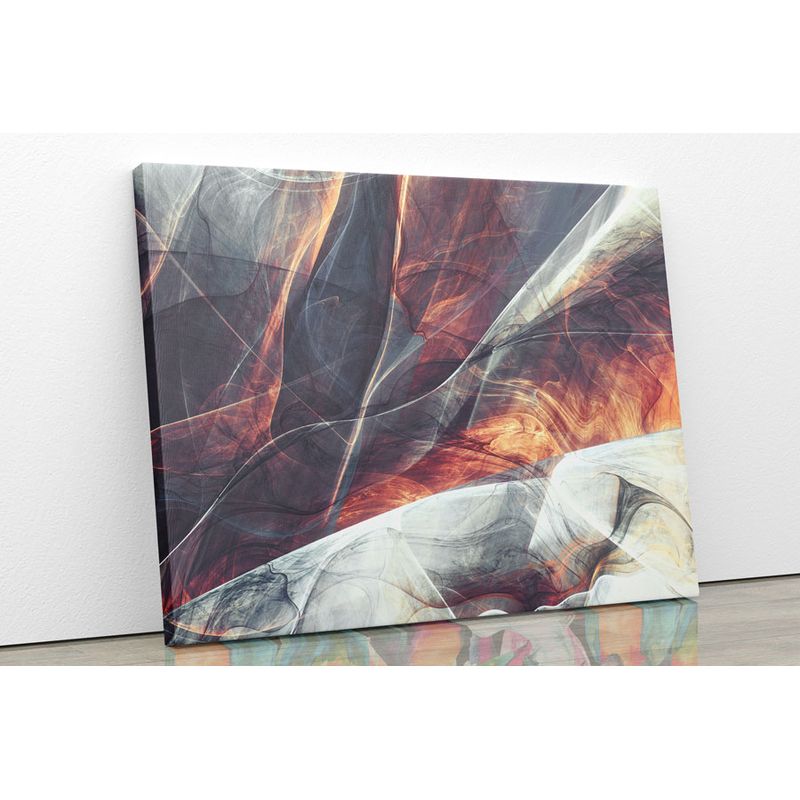 TAYRONA STORE - Cuadro En Lienzo Para La Sala Abstracto 139 75x60cm