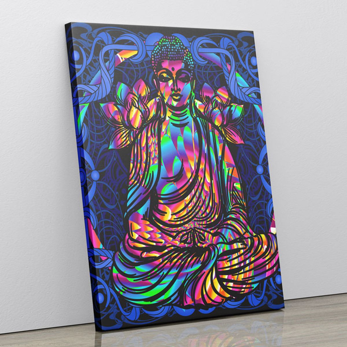 TAYRONA STORE - Cuadro En Lienzo Para La Sala Budda 62 60x80cm