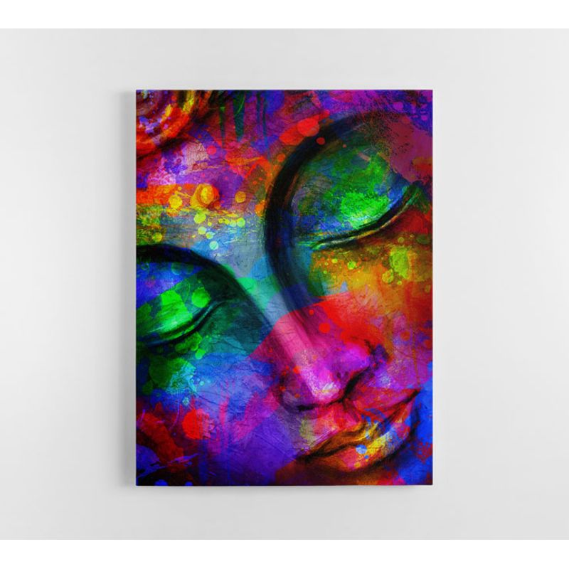 TAYRONA STORE - Cuadro En Lienzo Para La Sala Budda 64 60x80cm