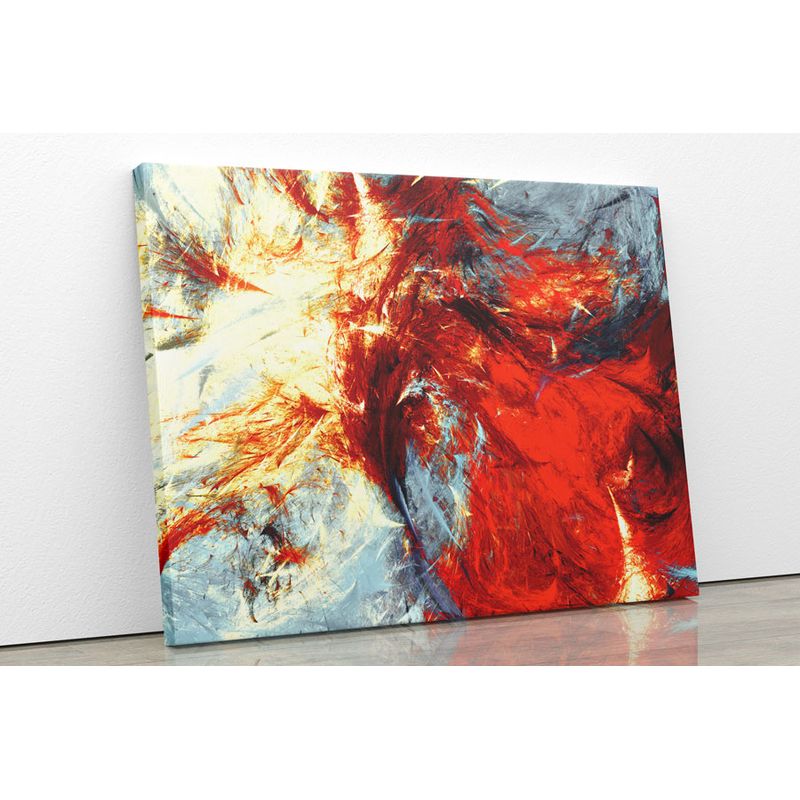 TAYRONA STORE - Cuadro En Lienzo Para La Sala Abstracto 149 50x40cm