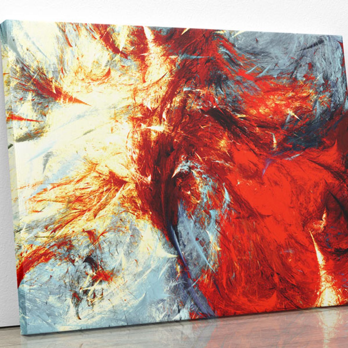 TAYRONA STORE - Cuadro En Lienzo Para La Sala Abstracto 149 75x60cm