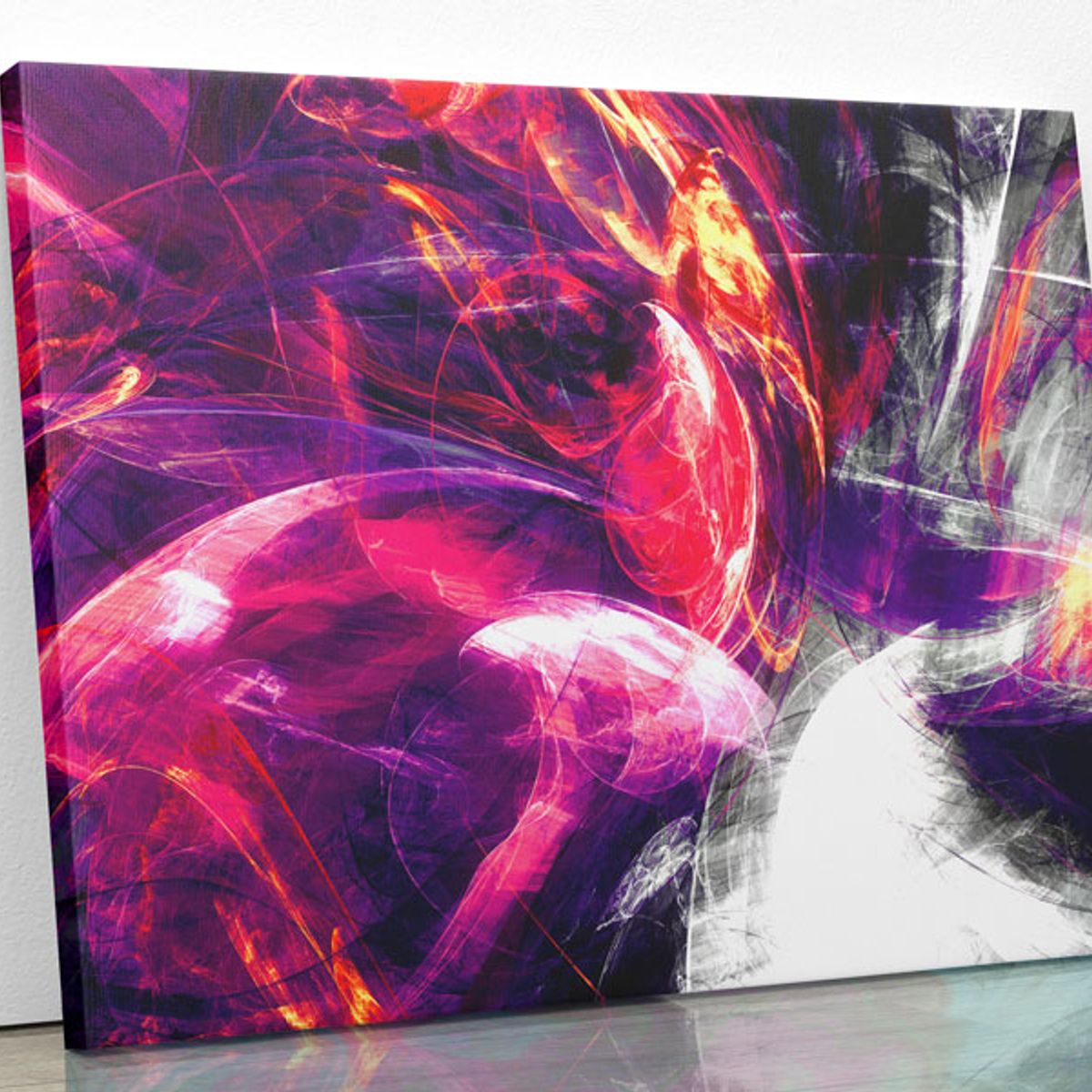 TAYRONA STORE - Cuadro En Lienzo Para La Sala Abstracto 172 100x80cm