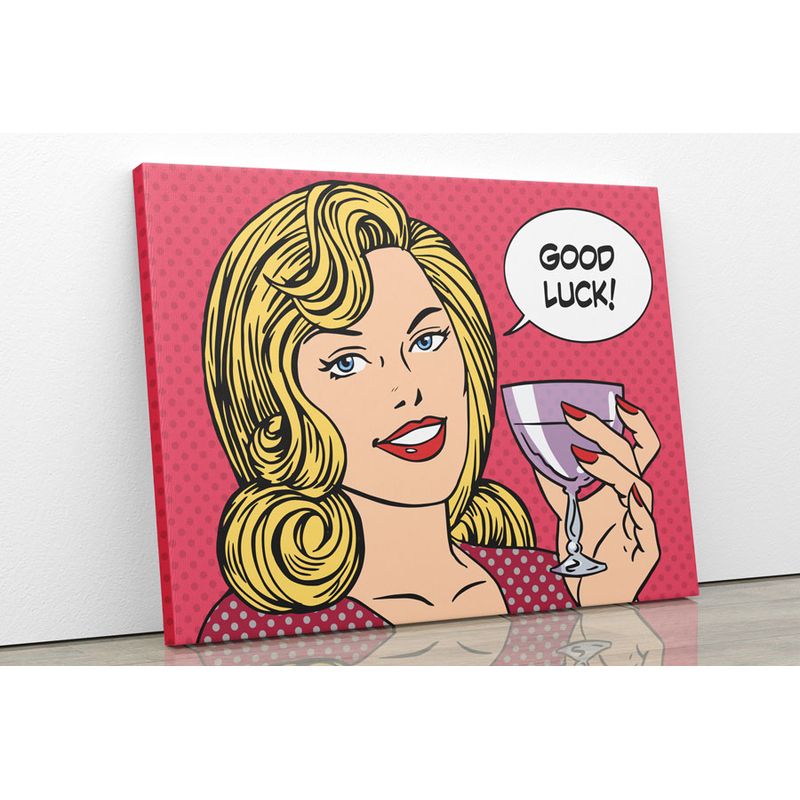 TAYRONA STORE - Cuadro En Lienzo Para La Sala Comic 06 50x40cm