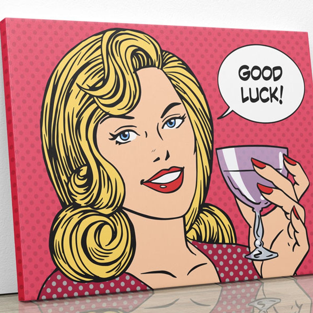 TAYRONA STORE - Cuadro En Lienzo Para La Sala Comic 06 75x60cm