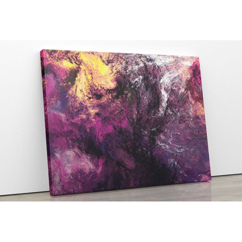 TAYRONA STORE - Cuadro En Lienzo Para La Sala Abstracto 153 50x40cm
