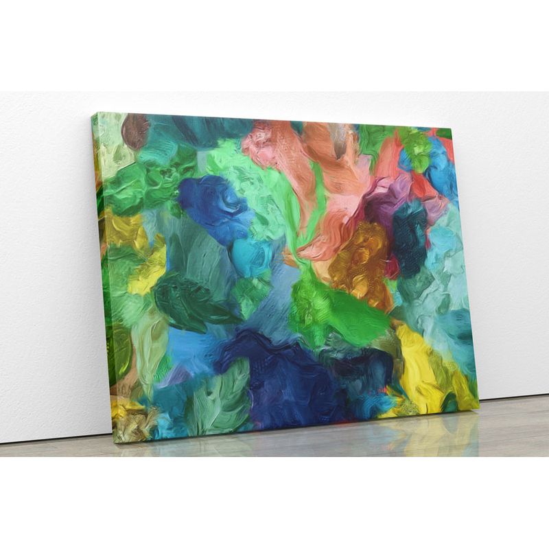 TAYRONA STORE - Cuadro En Lienzo Para La Sala Abstracto 160 150x120cm