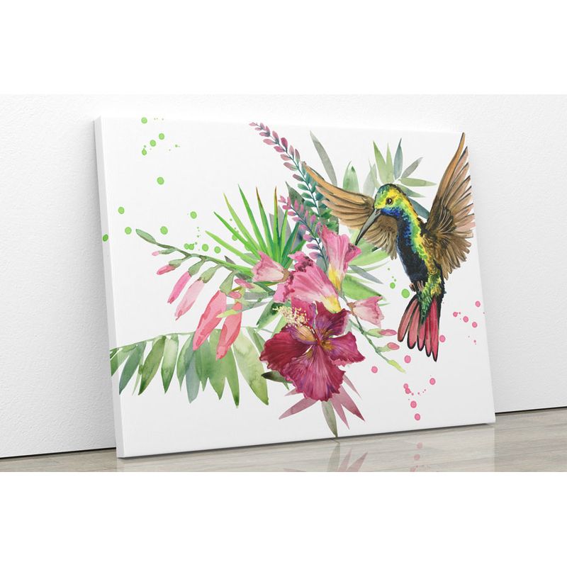 TAYRONA STORE - Cuadro En Lienzo Para La Sala Colibri 03 125x100cm