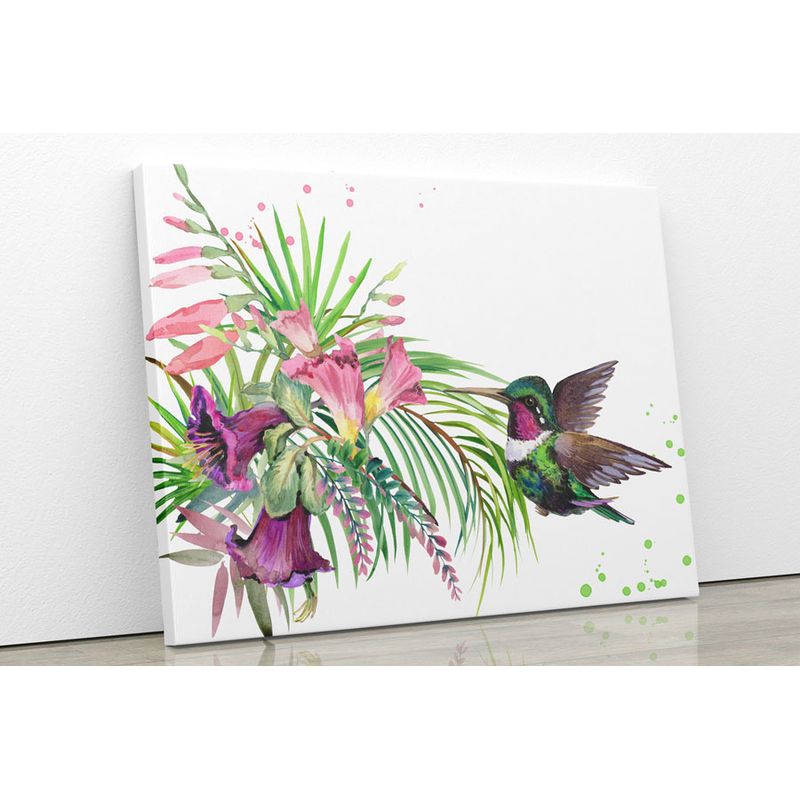 TAYRONA STORE - Cuadro En Lienzo Para La Sala Colibri 04 150x120cm