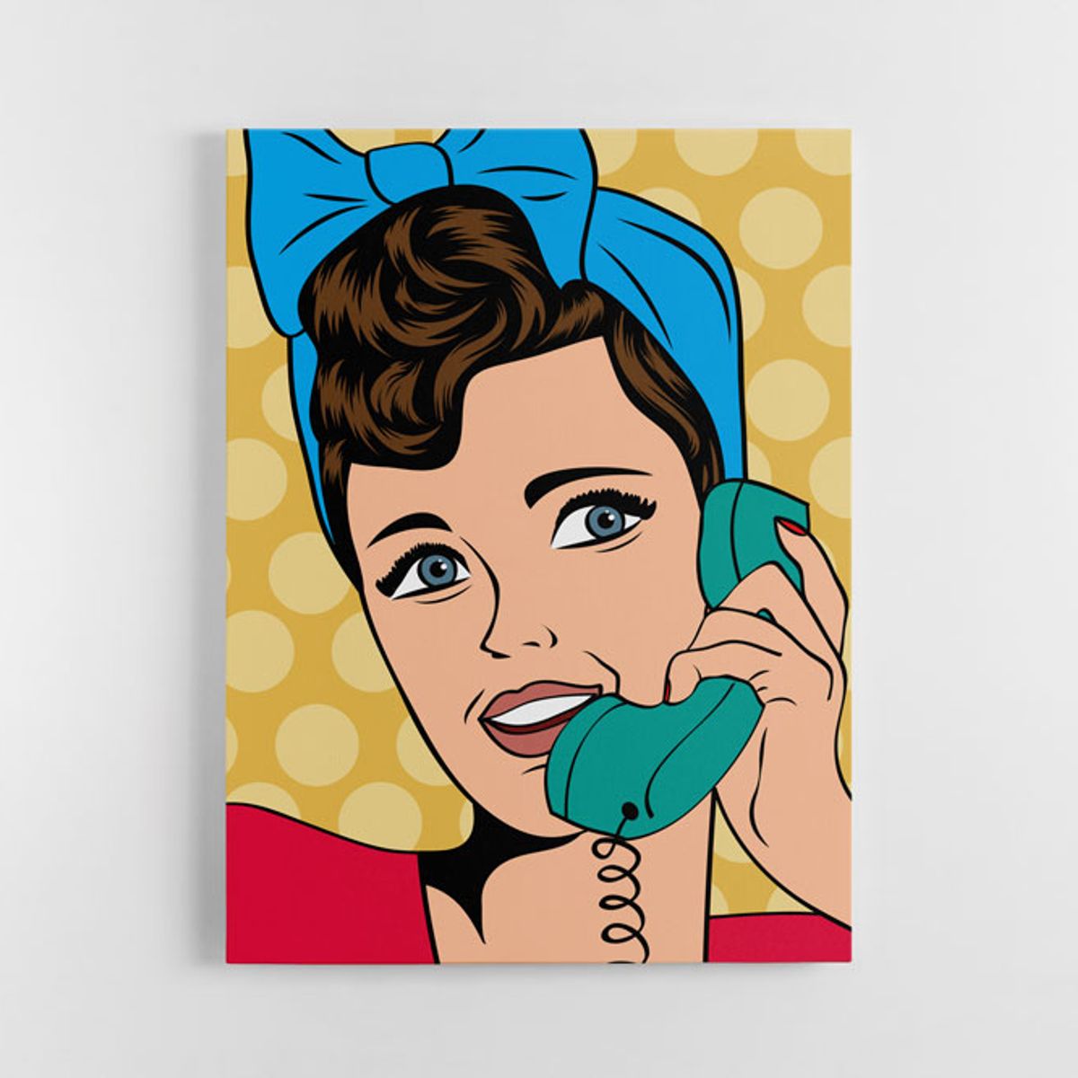 TAYRONA STORE - Cuadro En Lienzo Para La Sala Comic 01 50x40cm