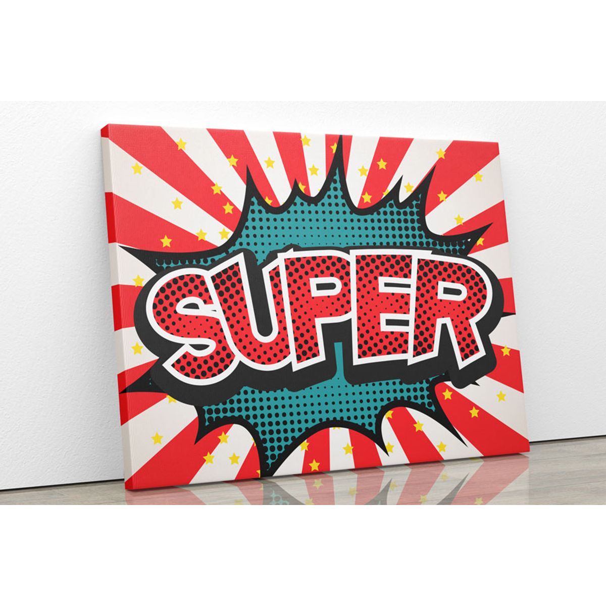 TAYRONA STORE - Cuadro En Lienzo Para La Sala Comic 09 125x100cm