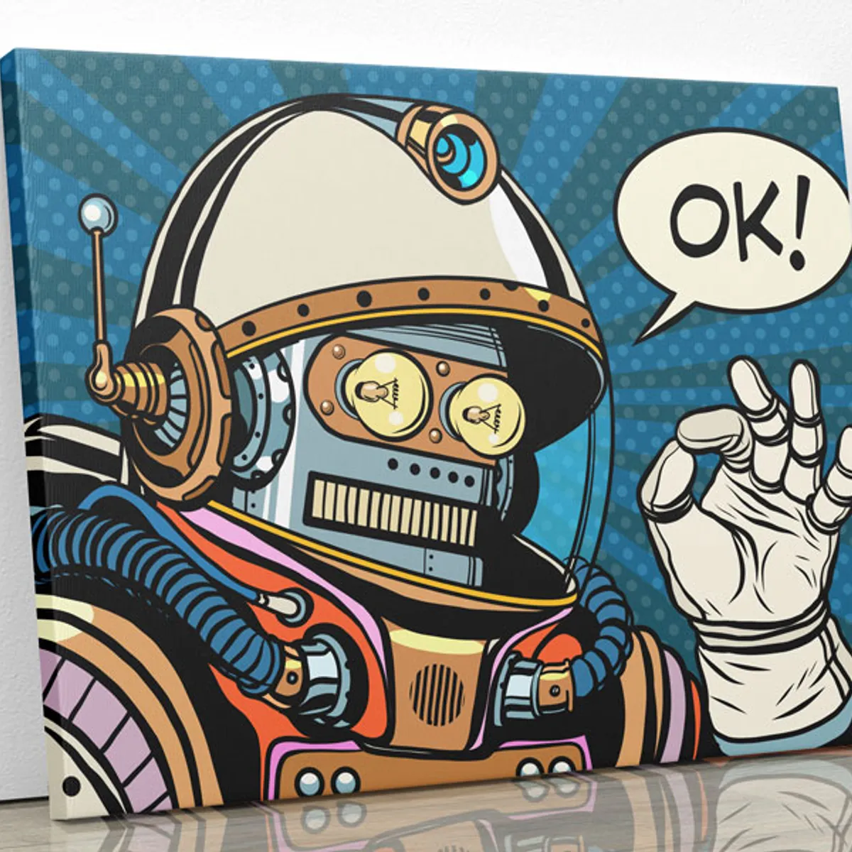 TAYRONA STORE - Cuadro En Lienzo Para La Sala Comic 18 75x60cm