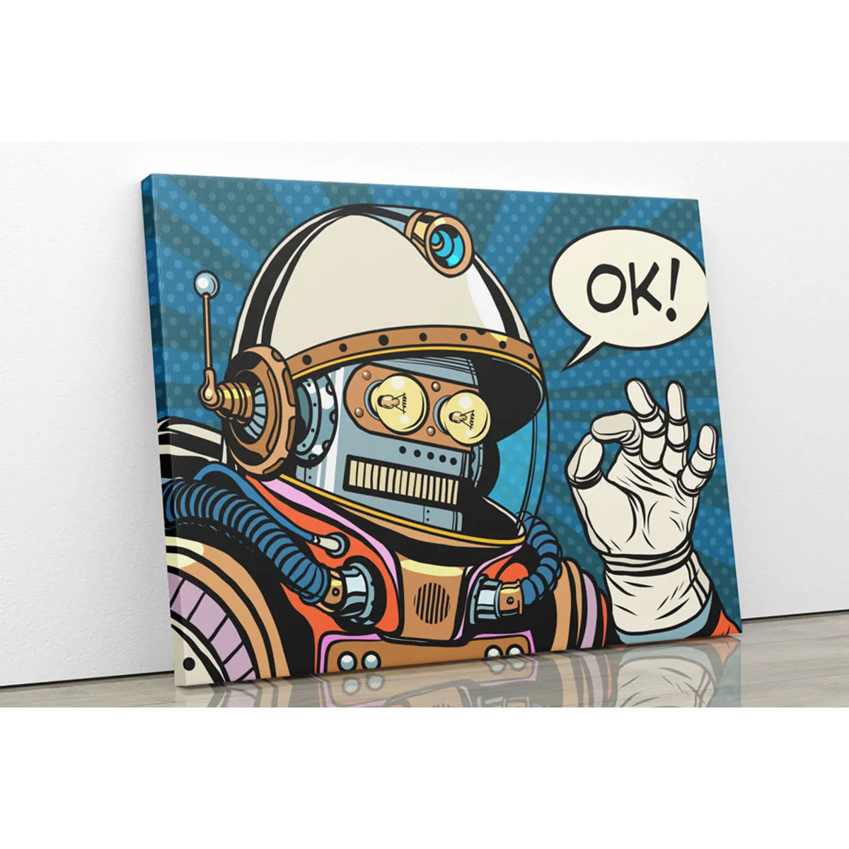 TAYRONA STORE - Cuadro En Lienzo Para La Sala Comic 18 75x60cm