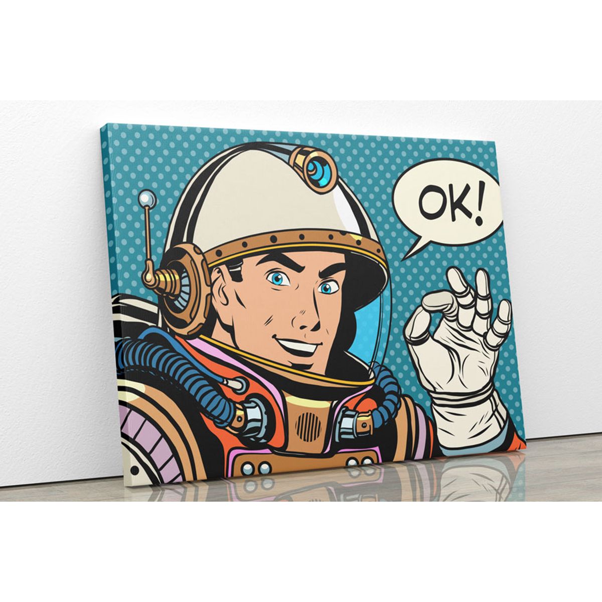 TAYRONA STORE - Cuadro En Lienzo Para La Sala Comic 14 125x100cm