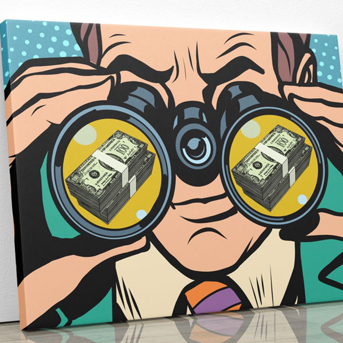 TAYRONA STORE - Cuadro En Lienzo Para La Sala Comic 13 125x100cm