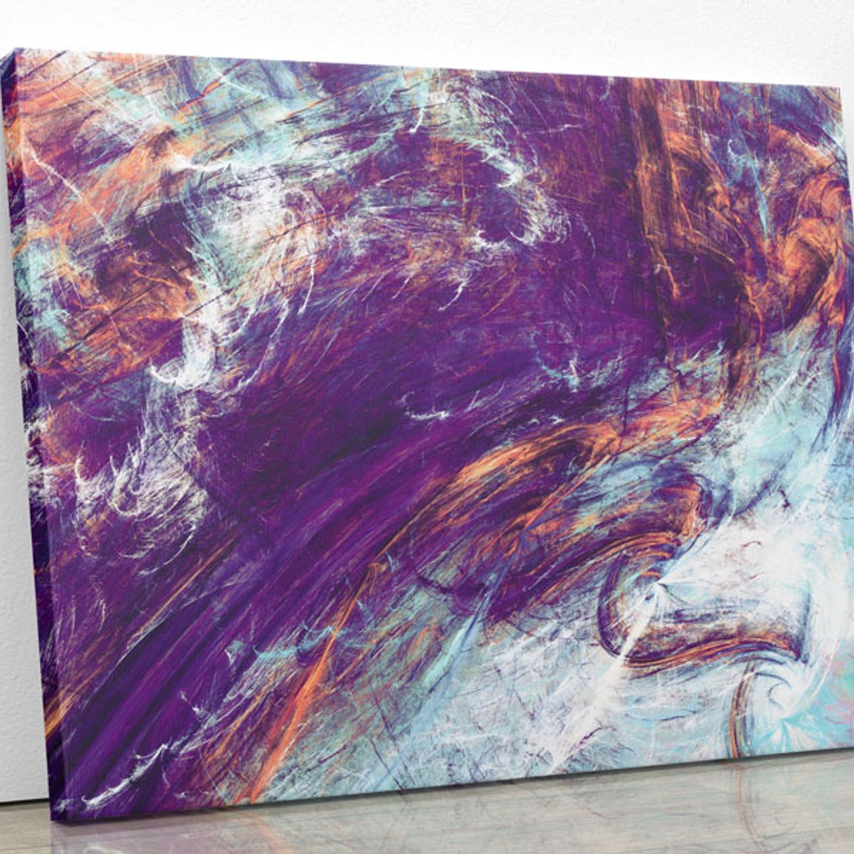 TAYRONA STORE - Cuadro En Lienzo Para La Sala Abstracto 189 75x60cm