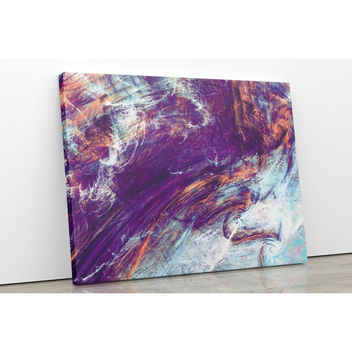 TAYRONA STORE - Cuadro En Lienzo Para La Sala Abstracto 189 75x60cm