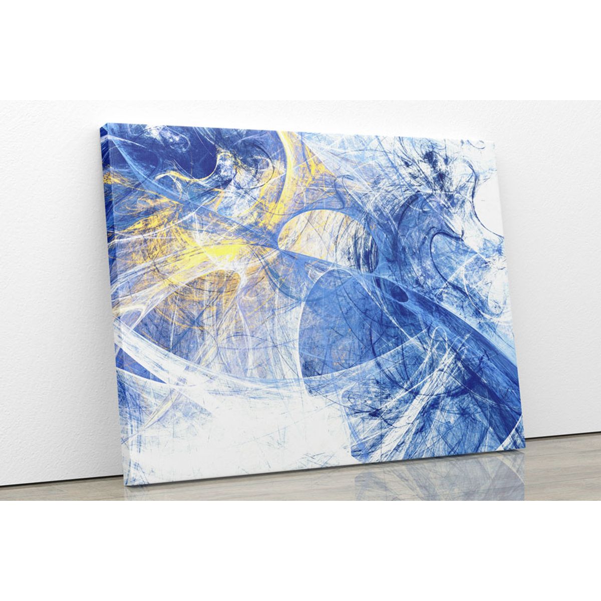 TAYRONA STORE - Cuadro En Lienzo Para La Sala Abstracto 188 100x80cm