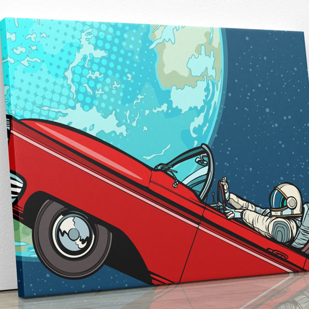 TAYRONA STORE - Cuadro En Lienzo Para La Sala Comic 20 100x80cm