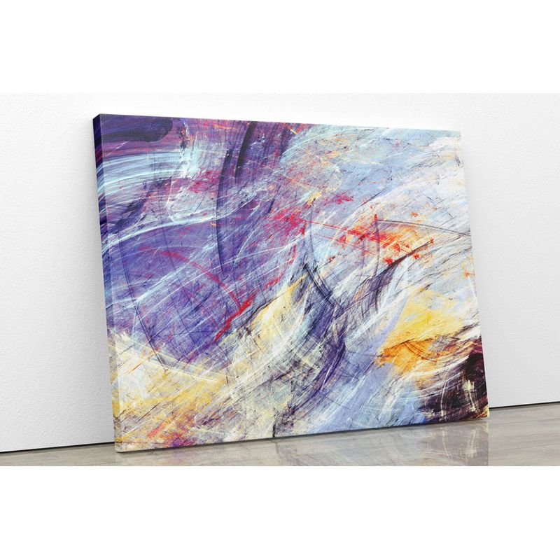 TAYRONA STORE - Cuadro En Lienzo Para La Sala Abstracto 192 75x60cm