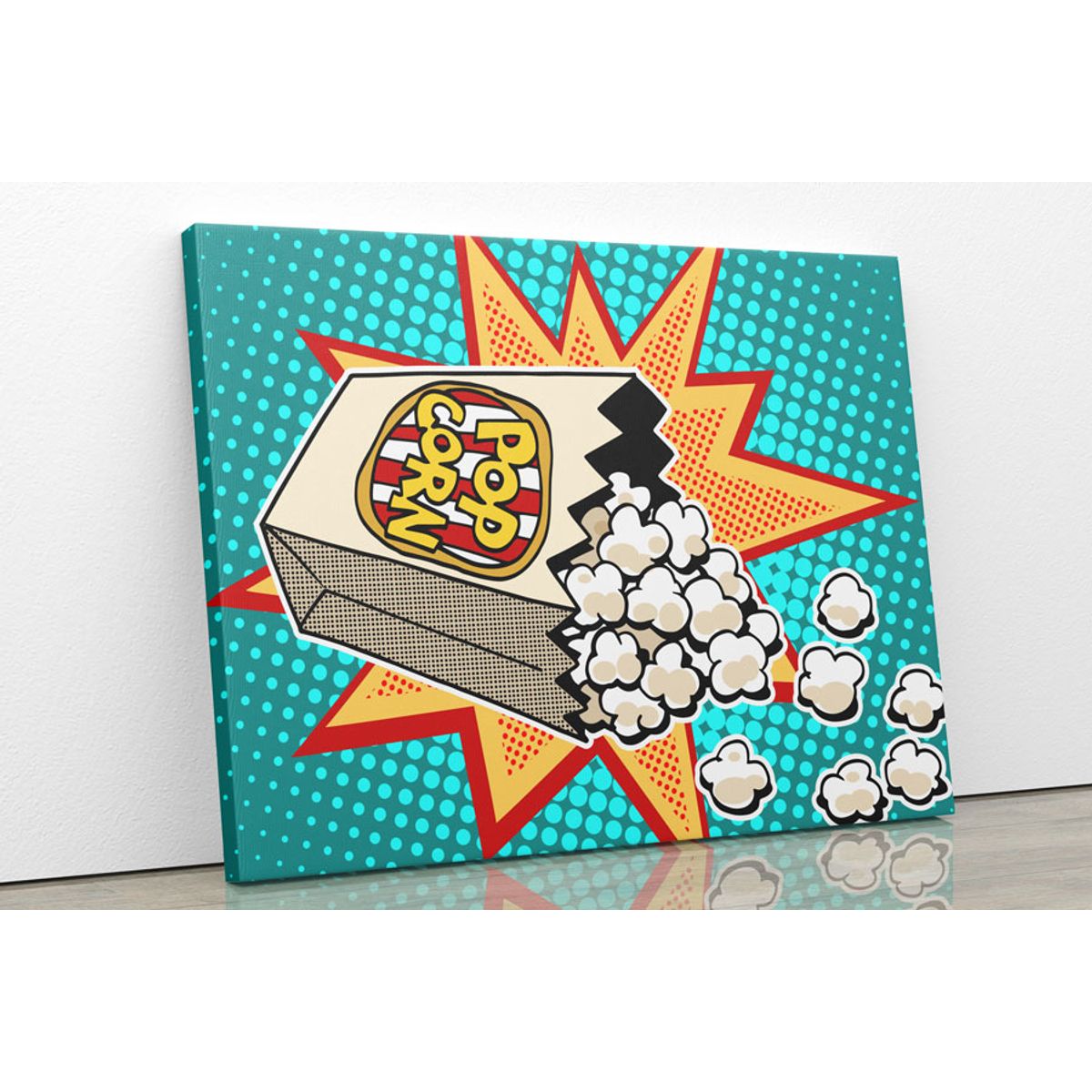 TAYRONA STORE - Cuadro En Lienzo Para La Sala Comic 26 80x60cm