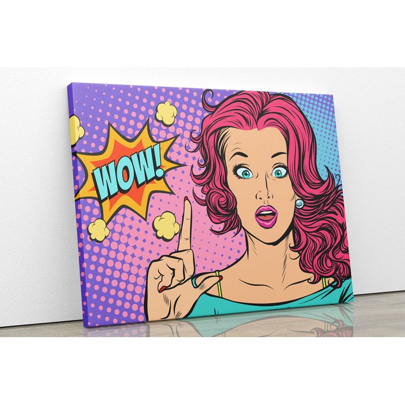 TAYRONA STORE - Cuadro En Lienzo Para La Sala Comic 22 125x100cm