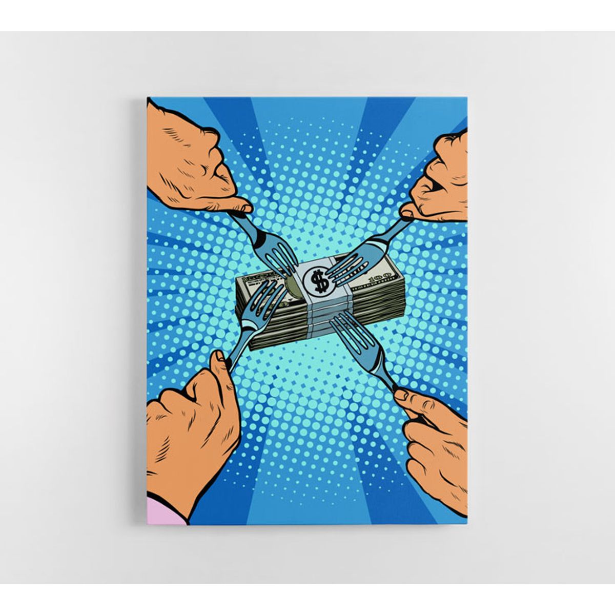 TAYRONA STORE - Cuadro En Lienzo Para La Sala Comic 24 75x100cm