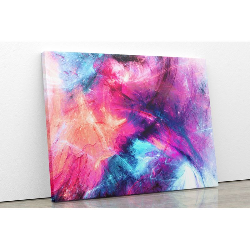 TAYRONA STORE - Cuadro En Lienzo Para La Sala Abstracto 193 125x100cm