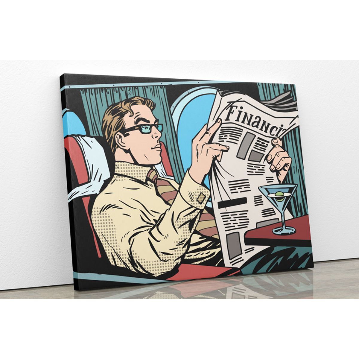 TAYRONA STORE - Cuadro En Lienzo Para La Sala Comic 27 100x75cm