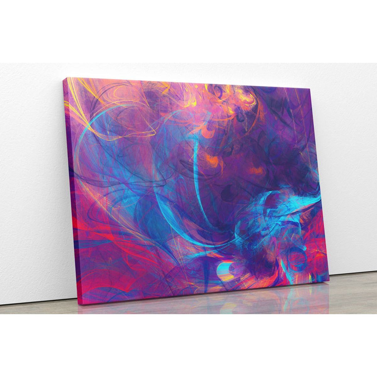 TAYRONA STORE - Cuadro En Lienzo Para La Sala Abstracto 197 125x100cm