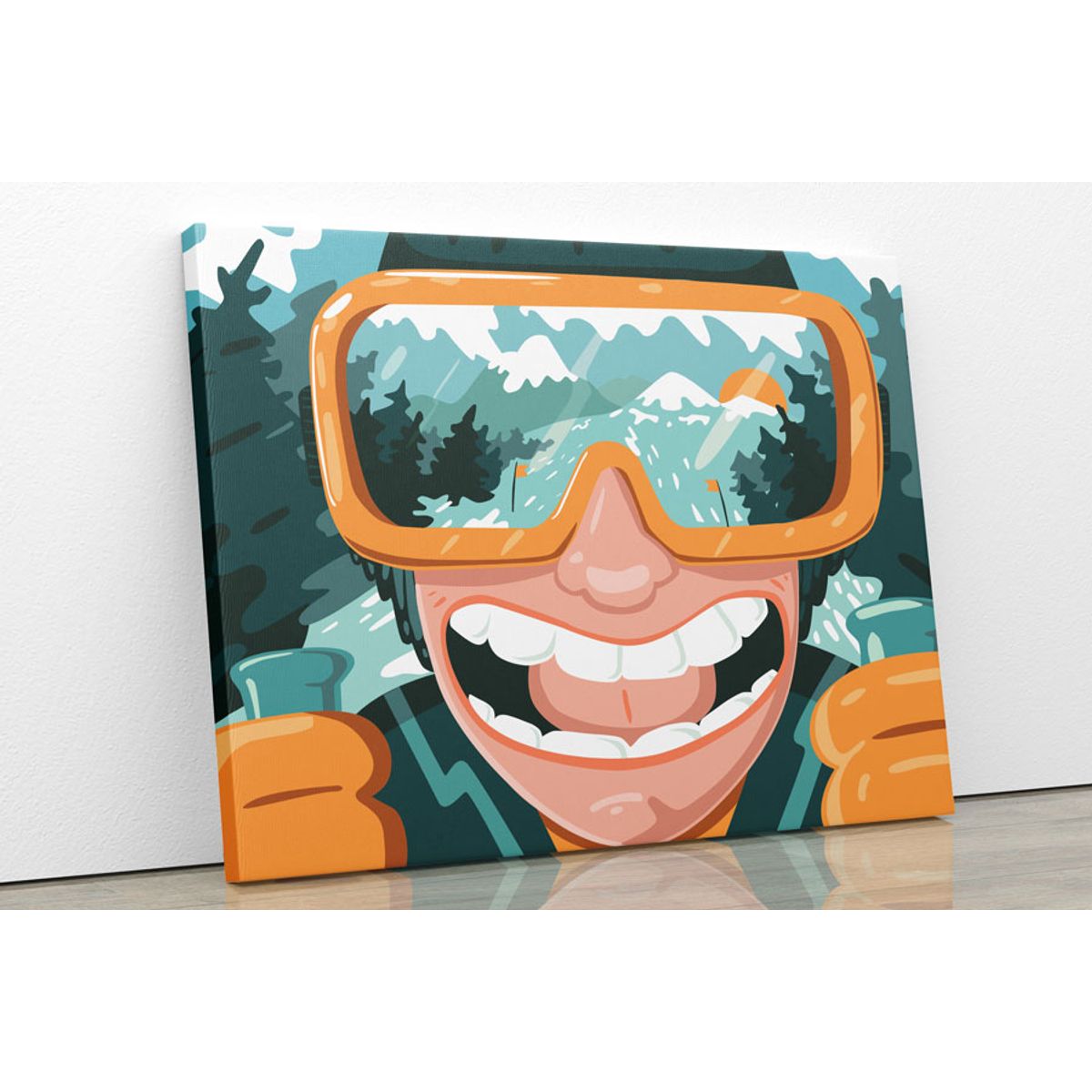 TAYRONA STORE - Cuadro En Lienzo Para La Sala Comic 33 1 100x75cm