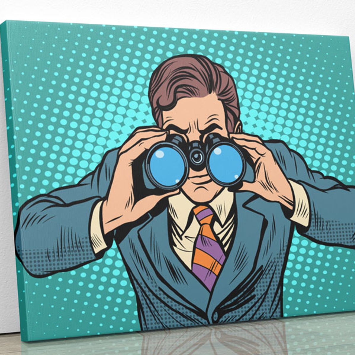 TAYRONA STORE - Cuadro En Lienzo Para La Sala Comic 33 100x75cm