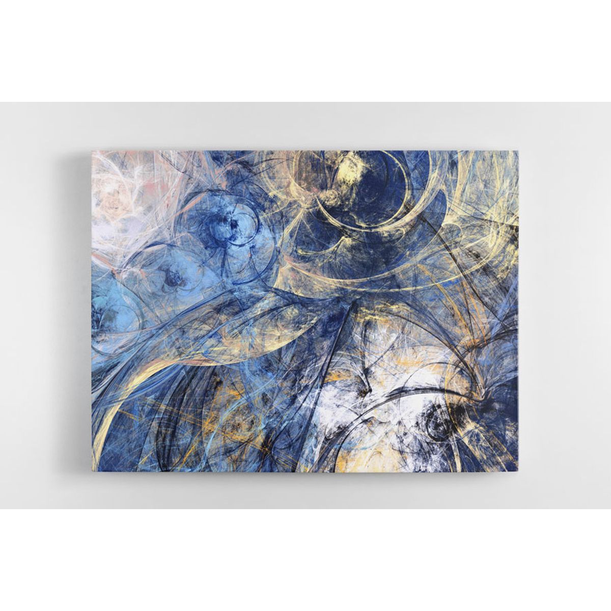 TAYRONA STORE - Cuadro En Lienzo Para La Sala Abstracto 211 100x80cm