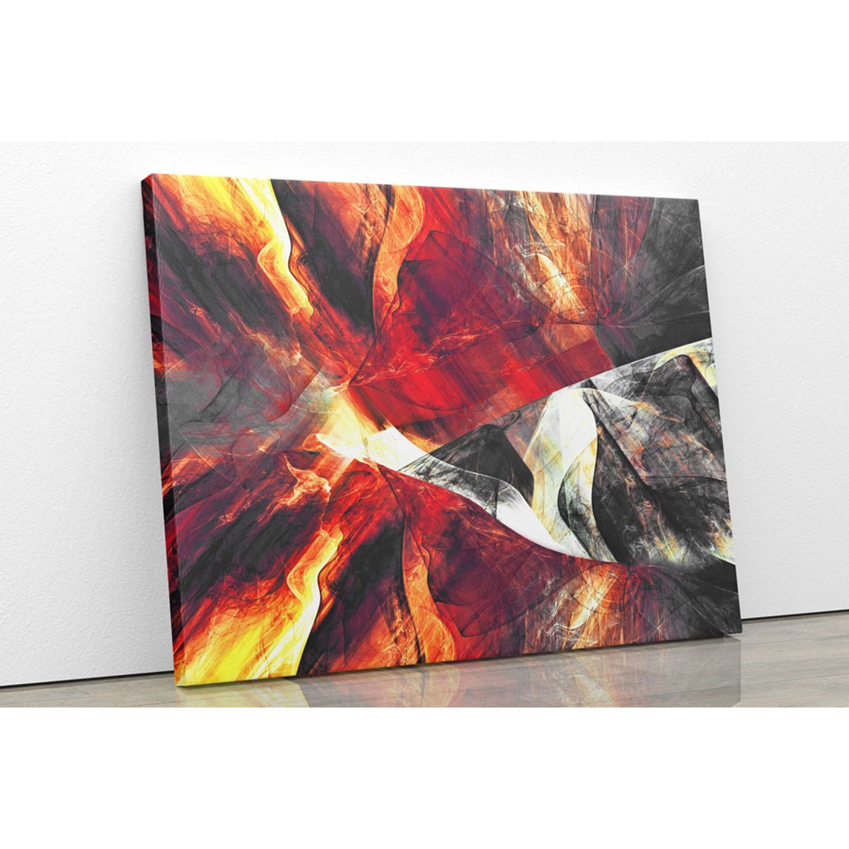 TAYRONA STORE - Cuadro En Lienzo Para La Sala Abstracto 203 100x80cm