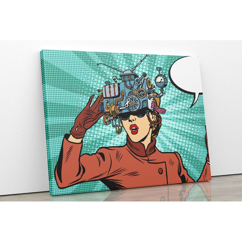 TAYRONA STORE - Cuadro En Lienzo Para La Sala Comic 38 100x75cm