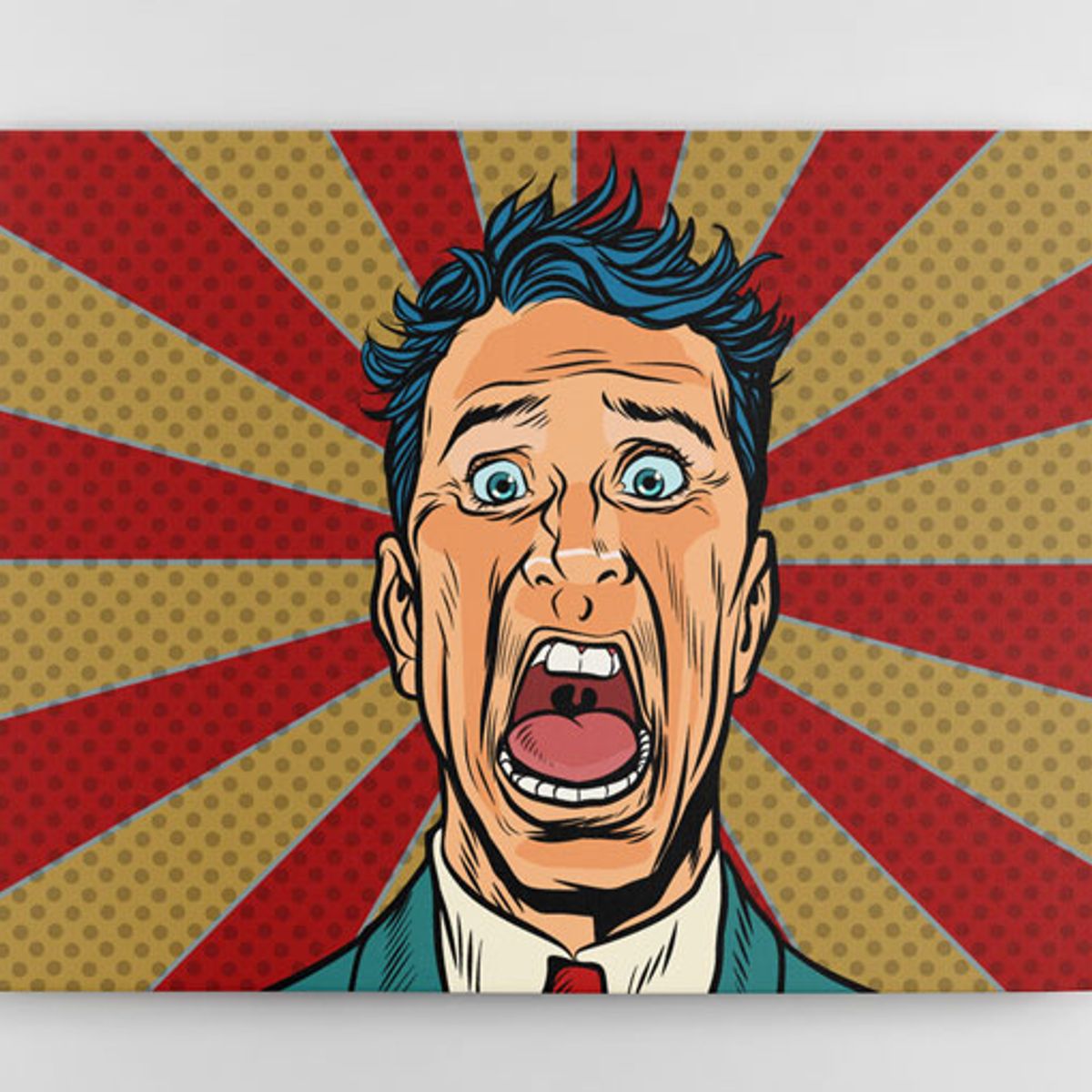 TAYRONA STORE - Cuadro En Lienzo Para La Sala Comic 61 100x75cm