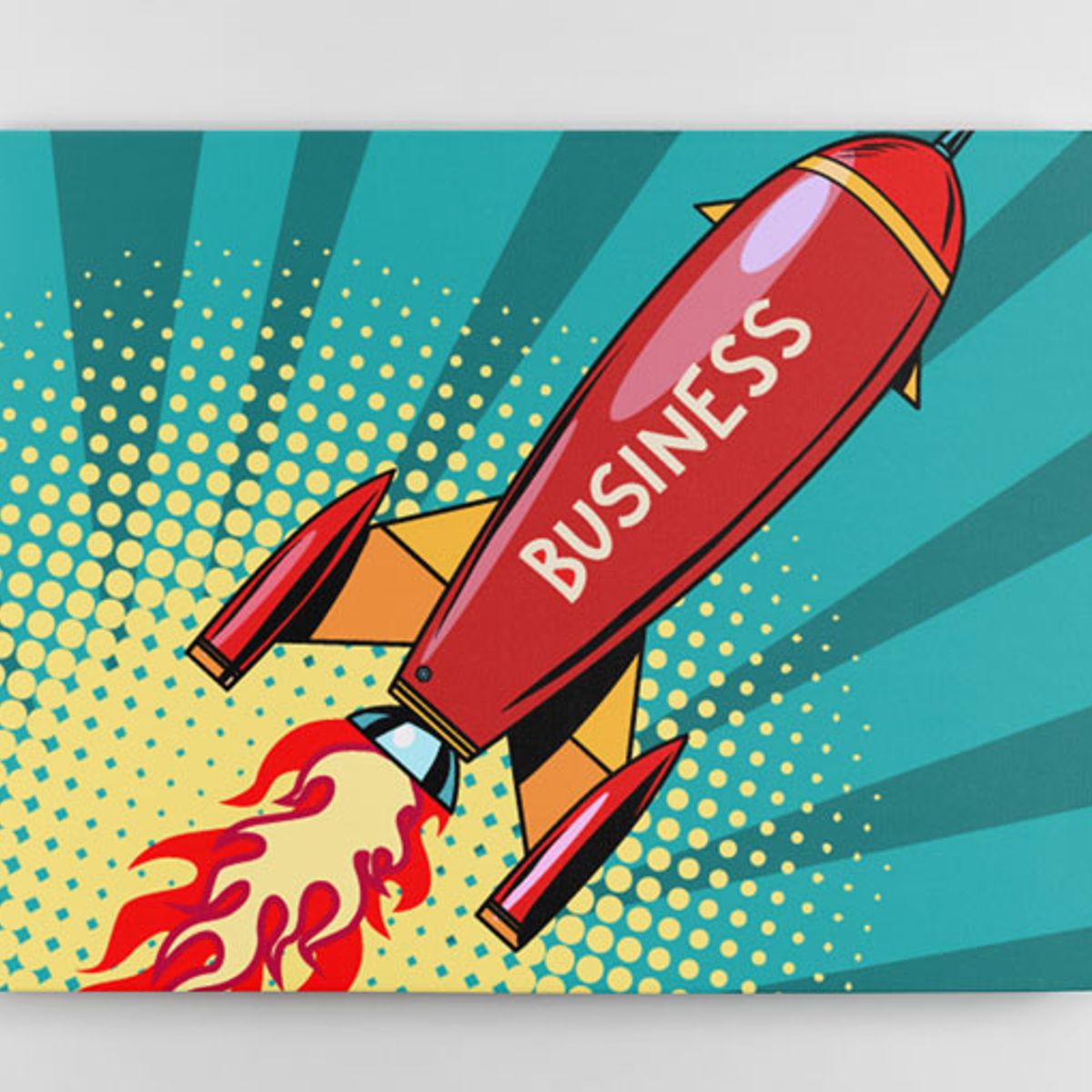 TAYRONA STORE - Cuadro En Lienzo Para La Sala Comic 45 40x30cm