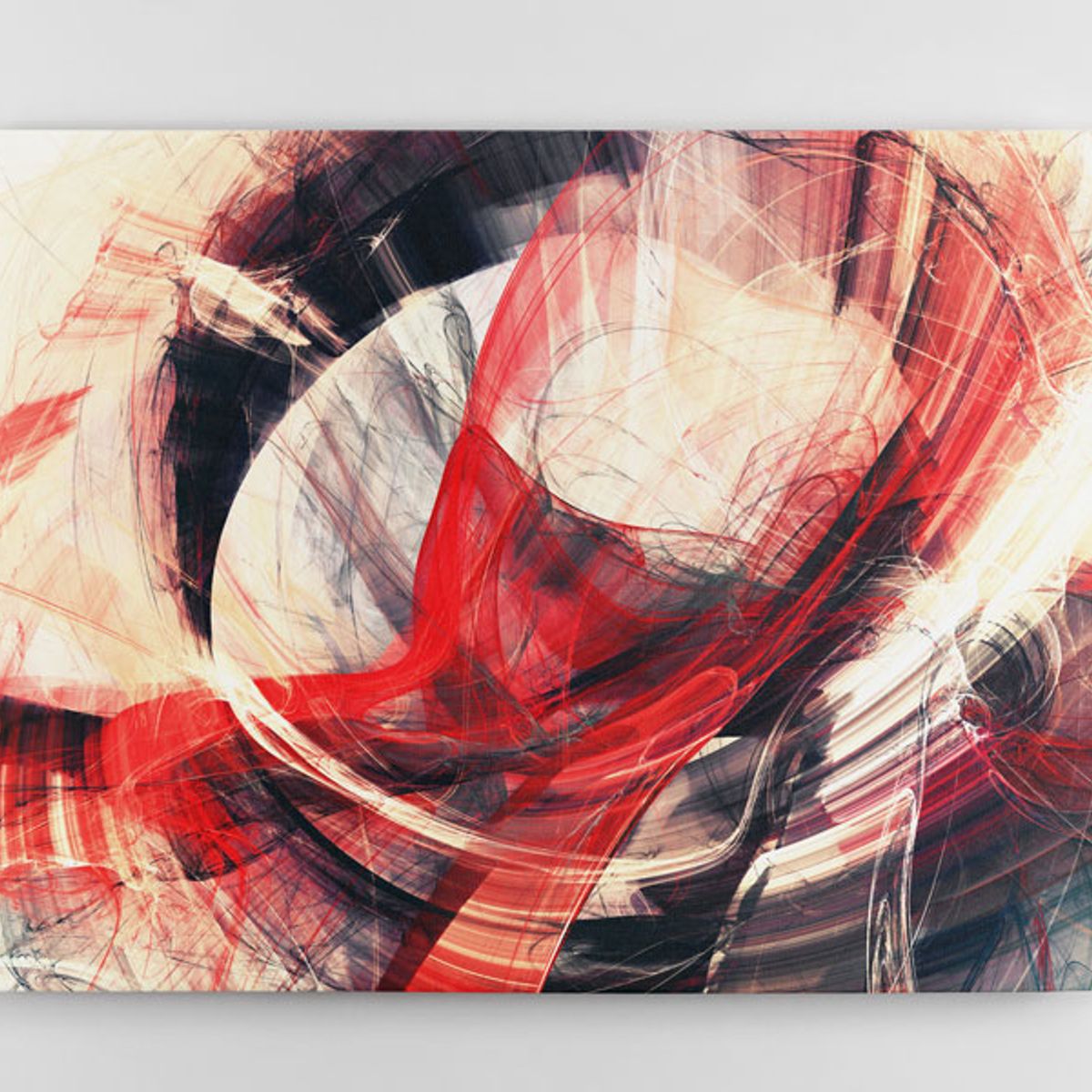 TAYRONA STORE - Cuadro En Lienzo Para La Sala Abstracto 219 75x60cm