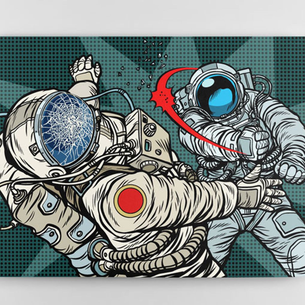 TAYRONA STORE - Cuadro En Lienzo Para La Sala Comic 66 40x30cm