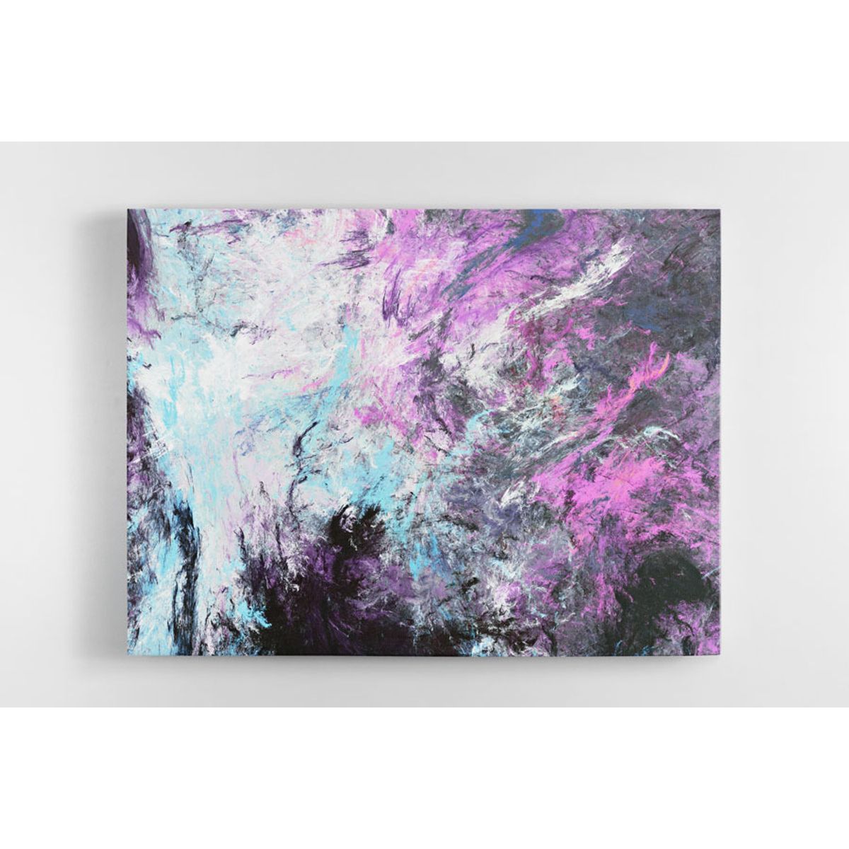 TAYRONA STORE - Cuadro En Lienzo Para La Sala Abstracto 207 75x60cm