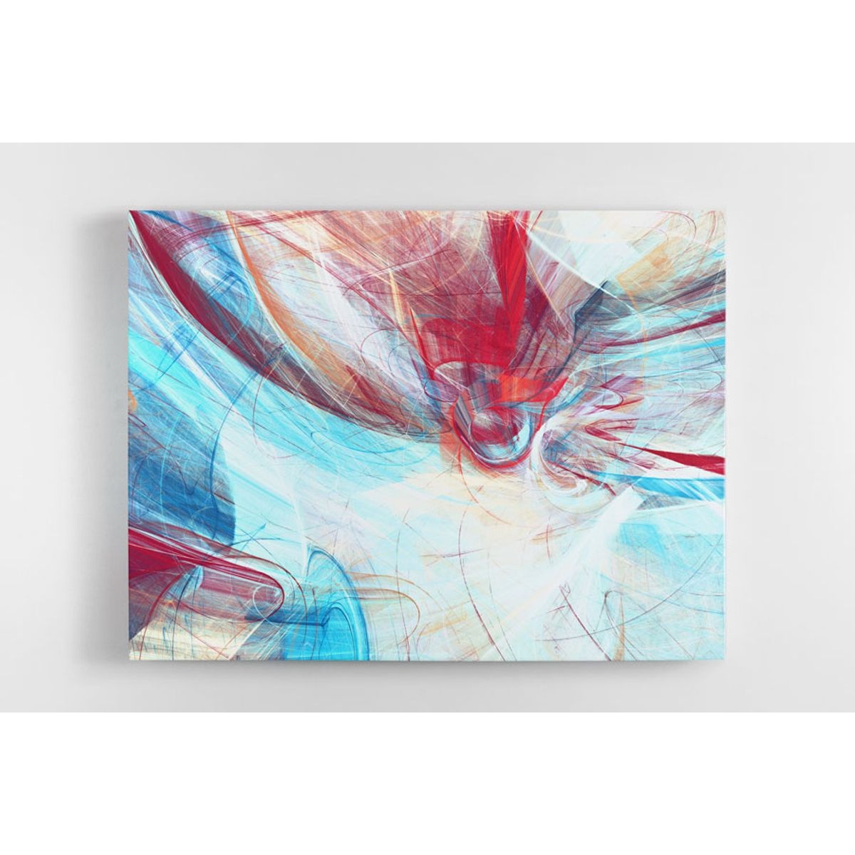 TAYRONA STORE - Cuadro En Lienzo Para La Sala Abstracto 220 75x60cm