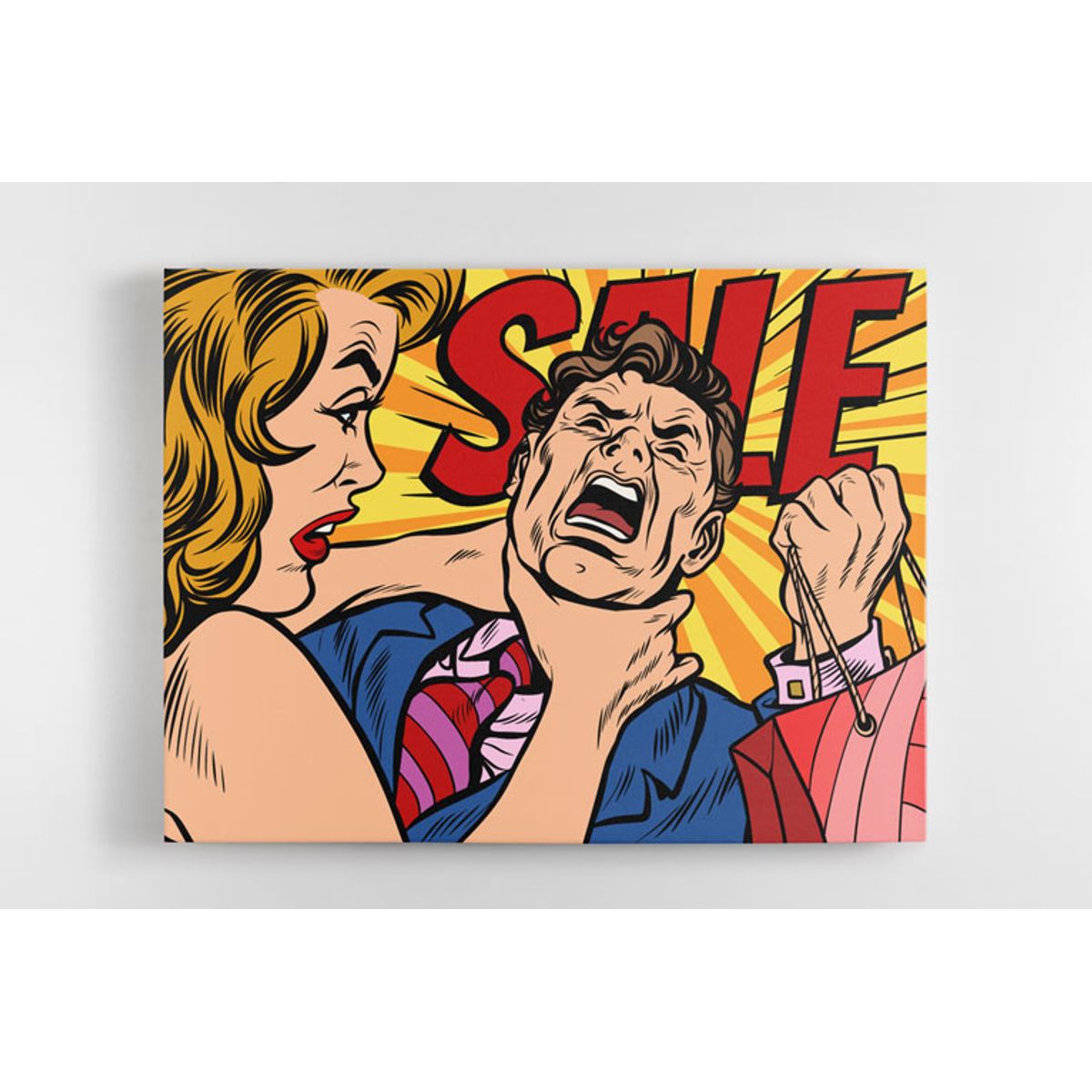 TAYRONA STORE - Cuadro En Lienzo Para La Sala Comic 71 40x30cm