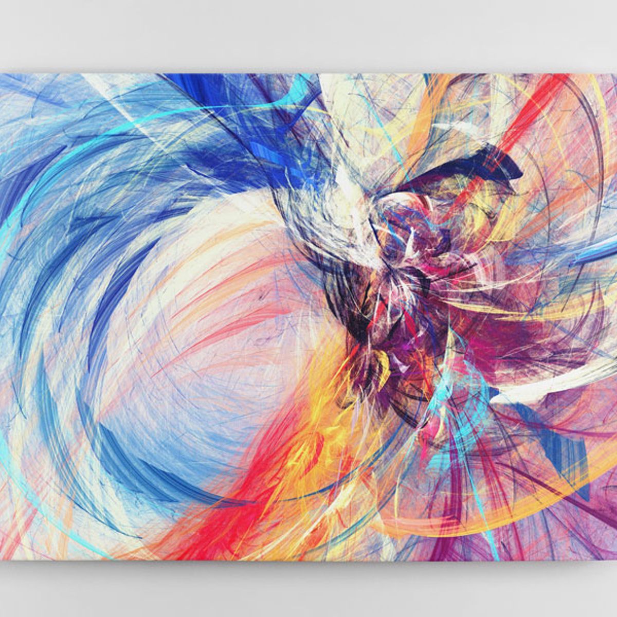 TAYRONA STORE - Cuadro En Lienzo Para La Sala Abstracto 215 50x40cm