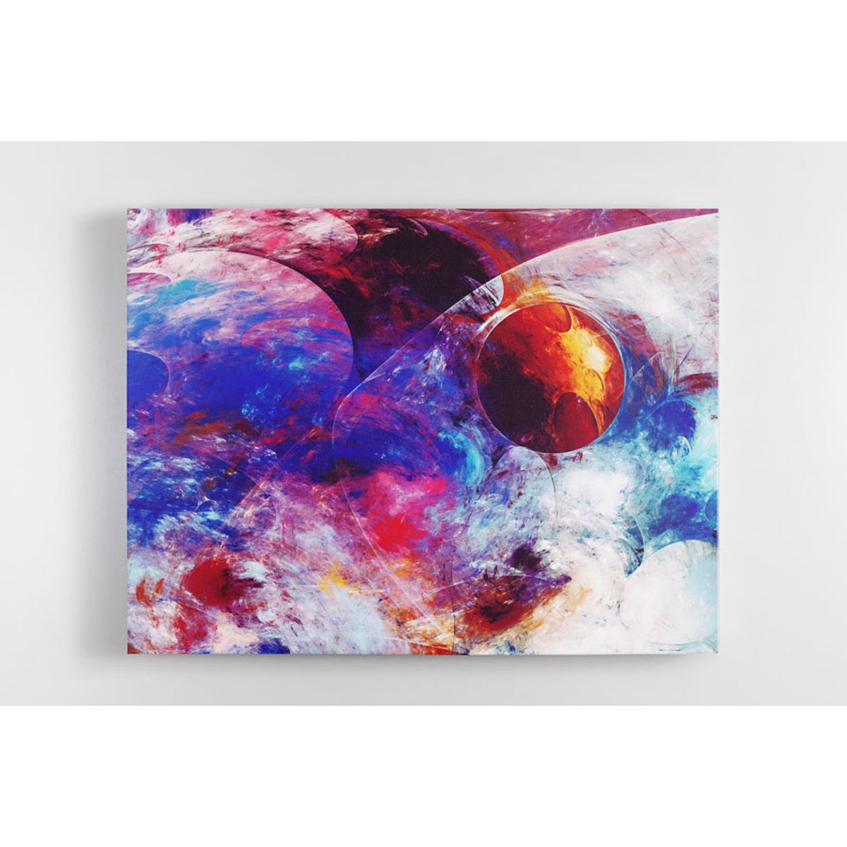 TAYRONA STORE - Cuadro En Lienzo Para La Sala Abstracto 223 50x40cm